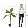 Mica Decorations Kunstpflanze Bananenstaude im Blumentopf – Produktbild-Vorschau 2