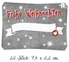 SET 3 x 25 Stück Weihnachten Geschenkaufkleber Produktbild-Vorschau 6