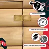 KOTARBAU® Kistenband 150 x 50 mm Scharnier Gerollte Produktbild-Vorschau 2