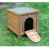KERBL Kleintierhaus Outdoor (L x B x H 36 x 36 x 40 cm, Anteprima dell’immagine prodotto 1