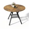 BEALIFE Runder Esstisch 100 cm Ø | Für Esszimmer, Balkon & Produktbild-Vorschau 2
