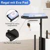 Klopapierhalter, Toilettenpapierhalter, 2-in-1 Edelstahl Produktbild-Vorschau 3