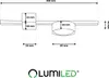 LUMILED plafonnier apparent spot de plafond GX53 douille Voir les images du produit 4