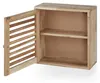 Armoire murale Relaxdays, noyer, 2 compartiments, fermeture Voir les images du produit 10