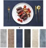 6 Stück 45*30cm Leder Tischsets Abwaschbar, Wasserdicht Produktbild-Vorschau 1