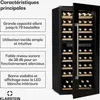 Klarstein Vinsider Duo Cave à Vin - 79 Bouteilles, 2 Zones, Voir les images du produit 2