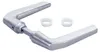 Béquille double carré 8x60mm aluminium - LOCINOX - Voir les images du produit 1