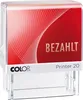 COLOP timbro di testo Stampante 20 "BEZAHLT", con targhetta Anteprima dell’immagine prodotto 1