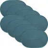 Erwin Müller Tischset Amadora" 8er-Pack petrol oval 30x45 Produktbild-Vorschau 1