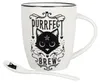 Alchemy England Tasse  Purrfect Brew weiß/schwarz Standard Produktbild-Vorschau 2