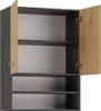 Waschmaschinenunterschrank Anthrazit/Artisan 64x30x90 cm Produktbild-Vorschau 4
