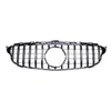 Grille de calandre sport noire chromée pour Mercedes Classe Voir les images du produit 2