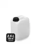 64 Stück Leerkanister aus HD-PE, DIN 45, natur (2,5 Liter) Produktbild-Vorschau 2