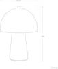 Tischlampe Metall Quinga Braun Produktbild-Vorschau 7