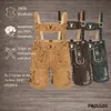 Pantaloni corti in pelle tradizionali da uomo PAULGOS - HK3 Anteprima dell’immagine prodotto 9