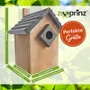 zooprinz Nistkasten | Satteldach | Braun | ⌀ 33 mm Produktbild-Vorschau 2