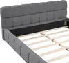 Łóżko tapicerowane Flieks 140x190cm ze stelażem listwowym, Podgląd zdjęcia produktu 5