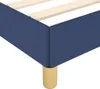 Bettgestell ohne Matratze Blau 100x200 cm Stoff Produktbild-Vorschau 6