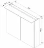 FACKELMANN LED Spiegelschrank B.PERFEKT / Badschrank mit Produktbild-Vorschau 5
