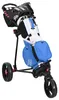 Chariot de golf noir 110 x 60 x 132 cm en fer Voir les images du produit 2