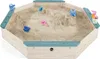 Plum Sandkasten 25058 - Holz-Sandkasten mit vier Sitzbänken Produktbild-Vorschau 4