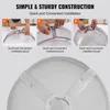 Three steps showing how to assemble a fire pit spark screen. Anteprima dell’immagine prodotto