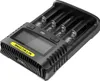 A Nitecore UM4 USB charger for Li-Ion batteries is shown against a white background. Náhled obrázku produktu