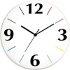 ARTland Glas Wanduhr Quarzuhr - 12 Ziffern / schwarzer Produktbild-Vorschau 1