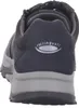 The back view of a blue and gray men's shoe. Produktbild-Vorschau
