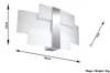 Wandleuchte CELIA chrom 2xG9 8W Stahl/Glas 23x7x42cm Sollux Produktbild-Vorschau 15