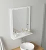 VCM Badspiegel - Hängespiegel mit Ablage, modernes Design, Produktbild-Vorschau 1
