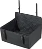 A black fabric car seat booster for pets is shown against a white background. Náhľad obrázku produktu