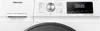 Close-up of the control panel of a white Hisense washing machine. Voir les images du produit