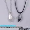 ONEHEART Magnet Herz Doppel Kette 2in1 Damenhalskette Produktbild-Vorschau 2