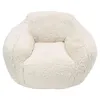 Kuschelsessel Flauschig Felloptik, Loungesessel Wohnzimmer Produktbild-Vorschau 1