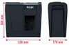 Rexel Secure X6 paper shredder Cross shredding 70 dB Black Productafbeelding-voorbeeld 13