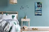 Leinwand Uhr Küche Wohnzimmer Bild Kunstdruck 30x60 Gemälde Produktbild-Vorschau 4
