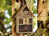 HI Insektenhotel Holz Natur 31x10x48 cm Produktbild-Vorschau 9