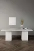 Venture Home Esstisch Olga Weiß 200x90cm rechteckig im Produktbild-Vorschau 6