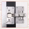 Set di 8 piastre di riparazione per cerniere 4,5x9 cm per Anteprima dell’immagine prodotto 10
