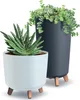 Vaso da fiori Gracia rotondo ⌀29,8 cm bianco Anteprima dell’immagine prodotto 16