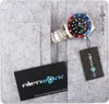 Alienwork Armbanduhr Herren Damen Silber Edelstahl Produktbild-Vorschau 5