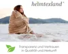 heimtexland ® samtig weiche Kuscheldecke Sterne Soft Produktbild-Vorschau 6