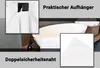 10er Set Gästetücher 100% Baumwolle, 30x50 cm, Weiß Produktbild-Vorschau 4
