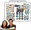 Anwicar Magnettafel Unsere Reisen - Horiznotal 80x100 cm - Produktbild-Vorschau 1