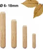 Holzdübel aus Buche - Riffeldübel Holz Dübel Holzstifte (Ø Produktbild-Vorschau 2