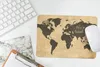 MuchoWow® Mauspad Mousepad Weltkarte - Vintage - Zitat Produktbild-Vorschau 5