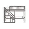 OKWISH Lit Superposé 140x200 cm - Escalier avec Rangement - Voir les images du produit 8