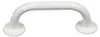 Aqualine WHITE LINE, handgreep voor badkuip, 20x8 cm, wit Productafbeelding-voorbeeld 2