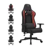 SENSE7 Spellcaster Gaming Stuhl Stoff Schwarz-Rot - Produktbild-Vorschau 1
